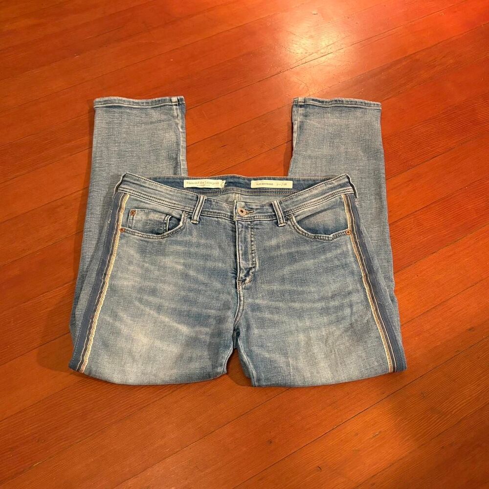 Anthropologie Pilcro Women's Slim Boyfriend Jeans Size 32